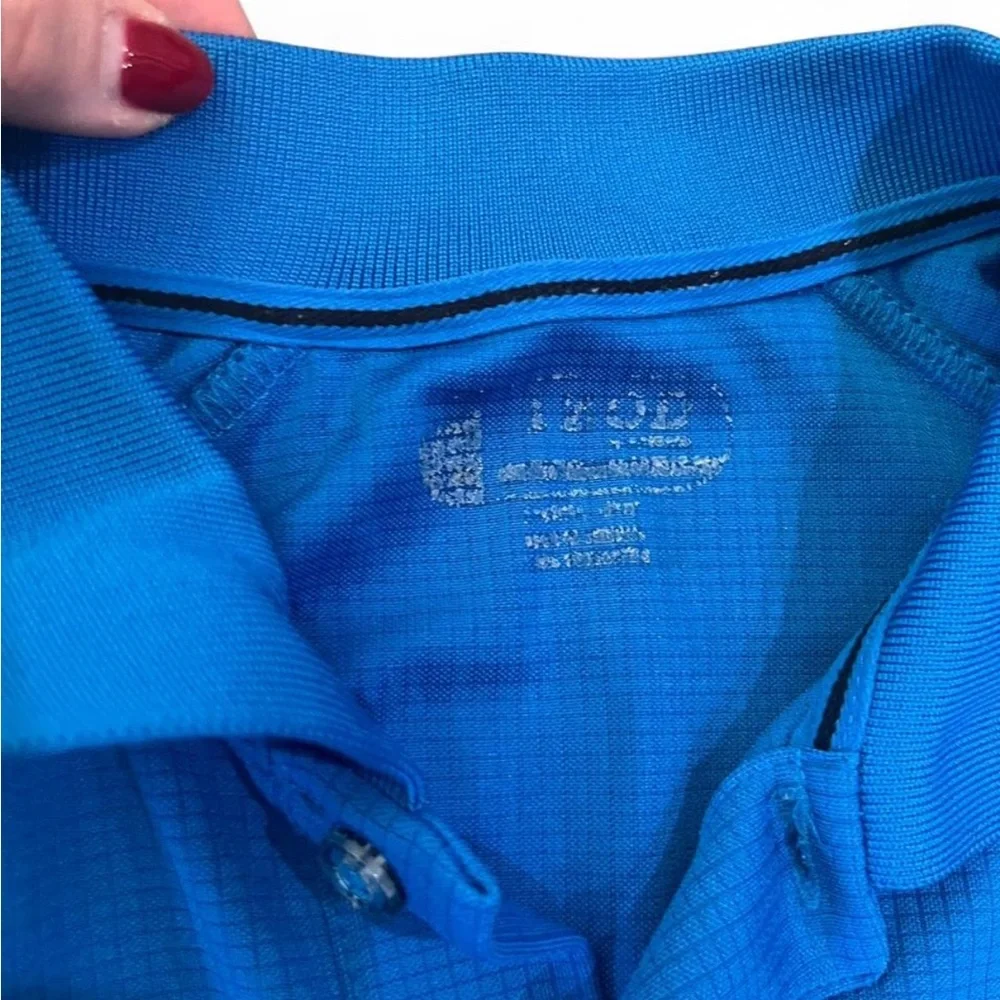 Izod Vibrant Blue Polo Shirt - Picture 5 of 6